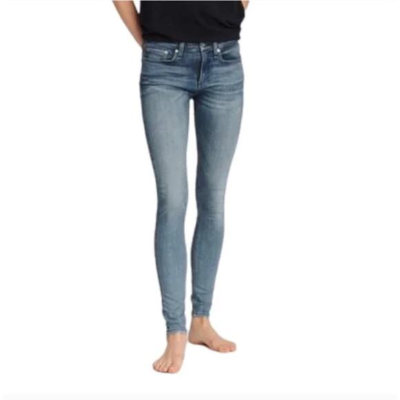 Rag & Bone Cate Mid-Rise Skinny Jeans in Vail 26 - Picture 1 of 8